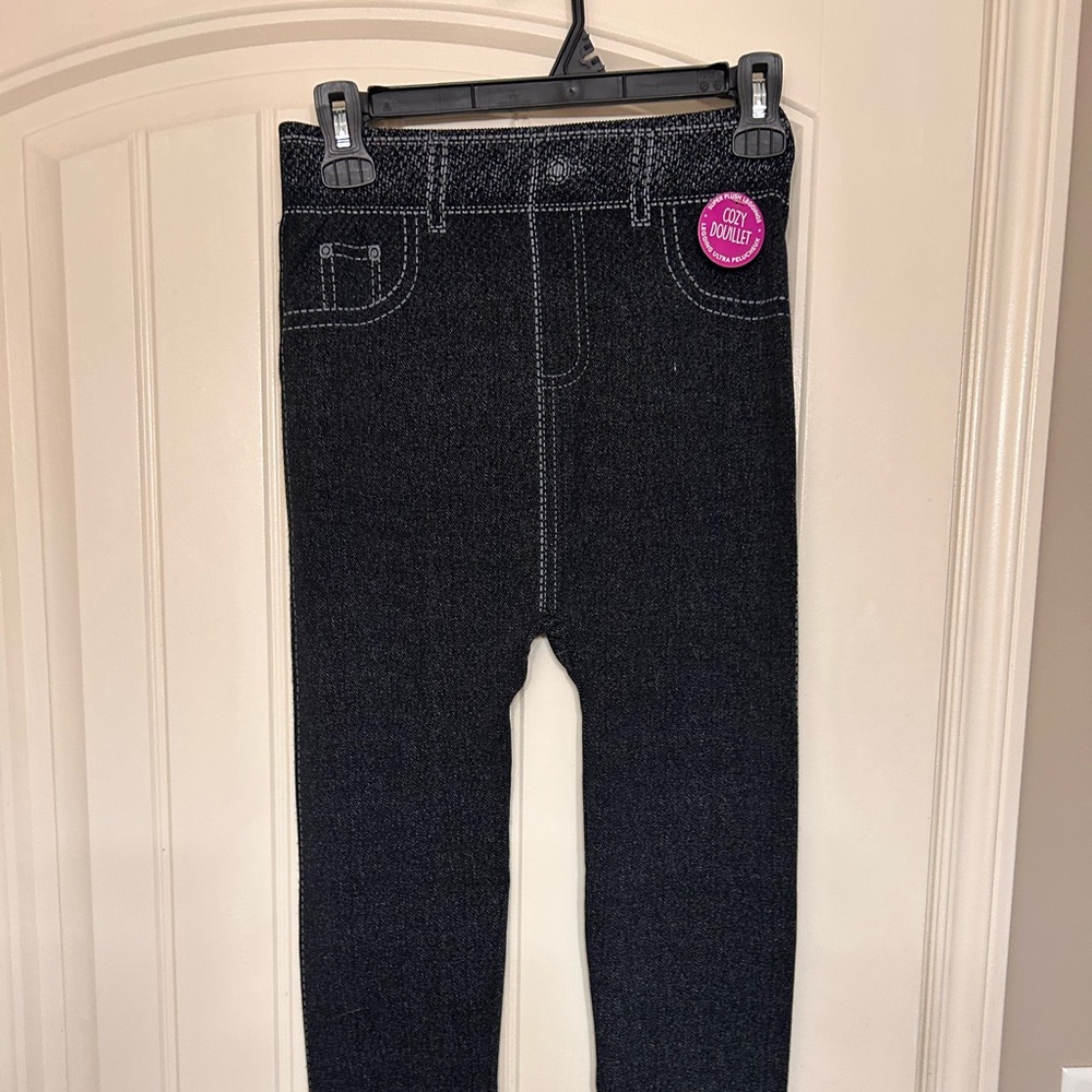 Girls size L-XL (12-16) Bella & Birdie Faux Jeggings. Brand new with tags